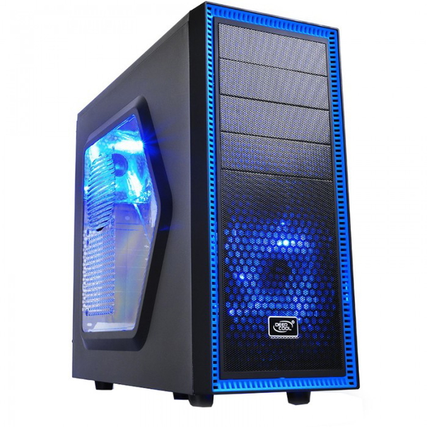 Настолен компютър GeFors Business Pro - Procesor Intel®QUAD-Core™ i5-6600 3.90Ghz TURBO, 8GB RAM DDR4, 480GB SSD, VIDEO Intel®UHD Graphics, DVD-RW, Комплект клавиатура, мишка - 1